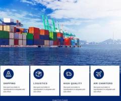 美国物流海空运报关快递公司网页设计网站建站518-956-5673 [网页设计网站建站