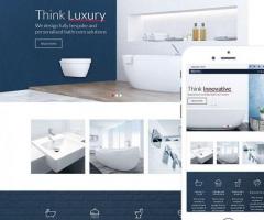 美国厨浴厨具卫浴橱柜石材瓷砖公司网站设计建站518-956-5673 网站设计网页推广