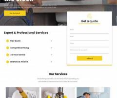 美国水管水暖气消防五金维修网页设计网站建站谷歌推广518-956-5673 [谷歌推广网页设计