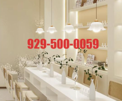 纽约蓝天冷暖装修团队-专业九⽑九店/诊所/超市/指甲店/按摩店/美甲店/美容院安装维修929-500-0059