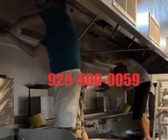 纽约蓝天上门维修团队–餐馆清洗炉头服务929-500-0059