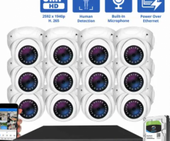 home depot 16 Channel NVR Security Camera System 16频道监控摄像头安装调试929-500-0059