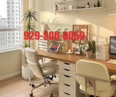 美国蓝天家装维修团队-卧室设计装修室内装修舒适奶油系设计929-500-0059